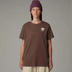 The North Face Damski T-shirt O Luźnym Kroju Cartoon