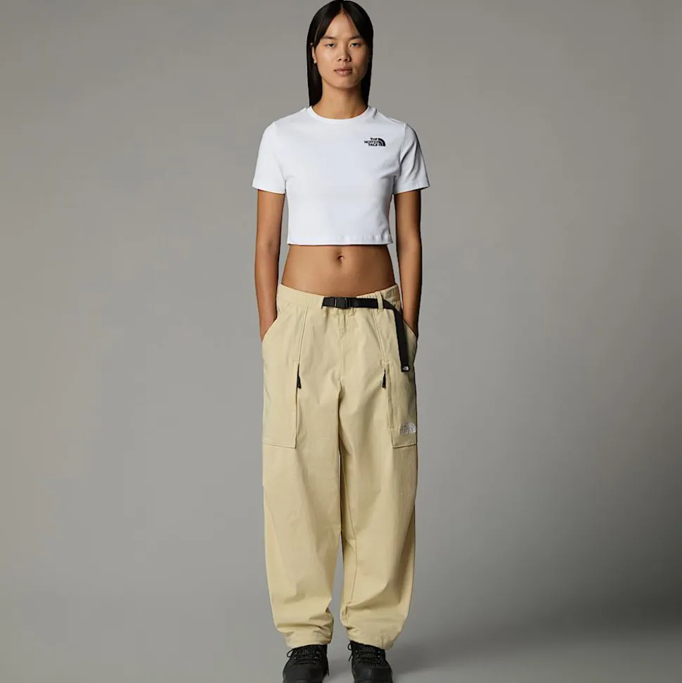 The North Face Damski T-shirt O Skróconym Kroju
