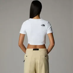 The North Face Damski T-shirt O Skróconym Kroju
