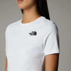 The North Face Damski T-shirt O Skróconym Kroju