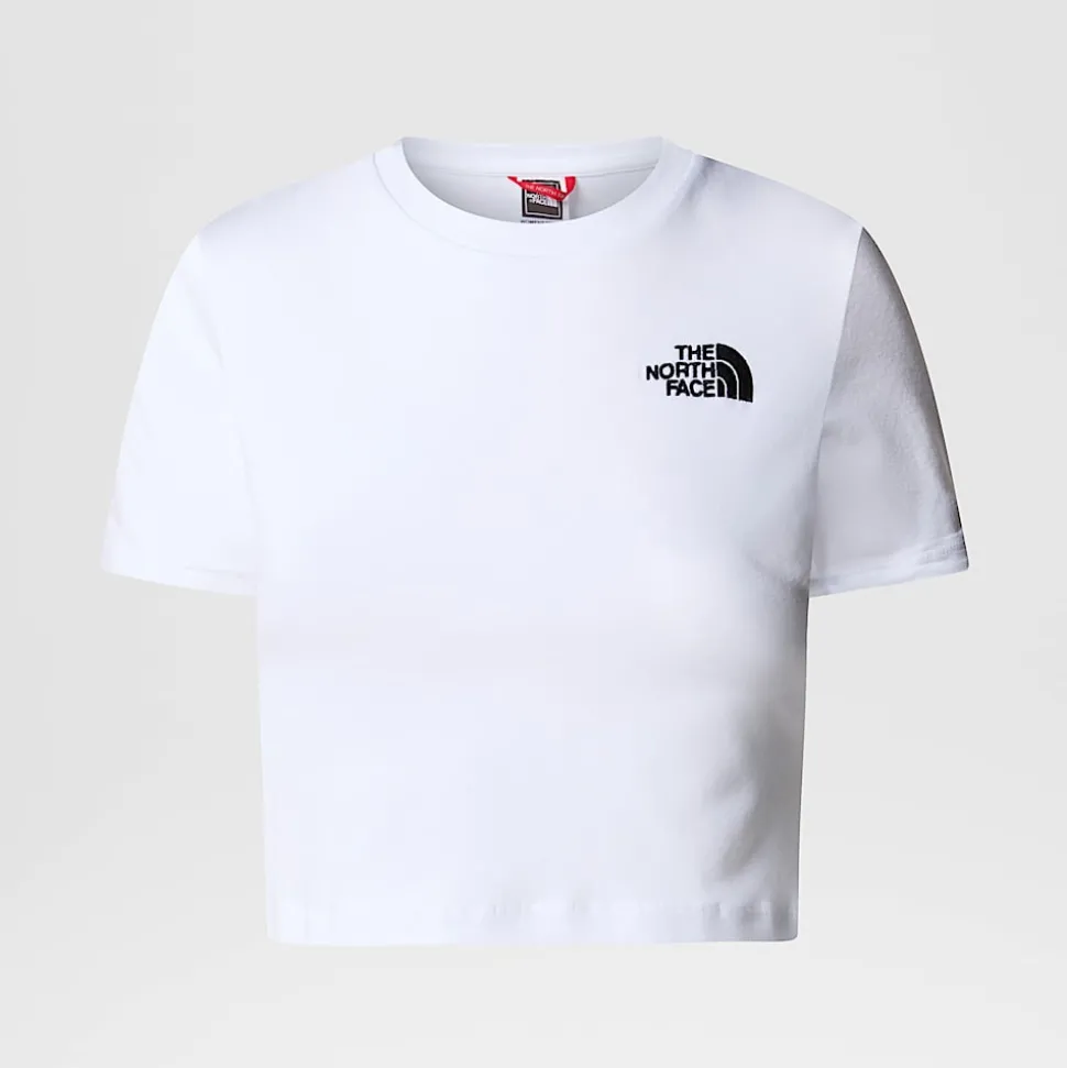 The North Face Damski T-shirt O Skróconym Kroju