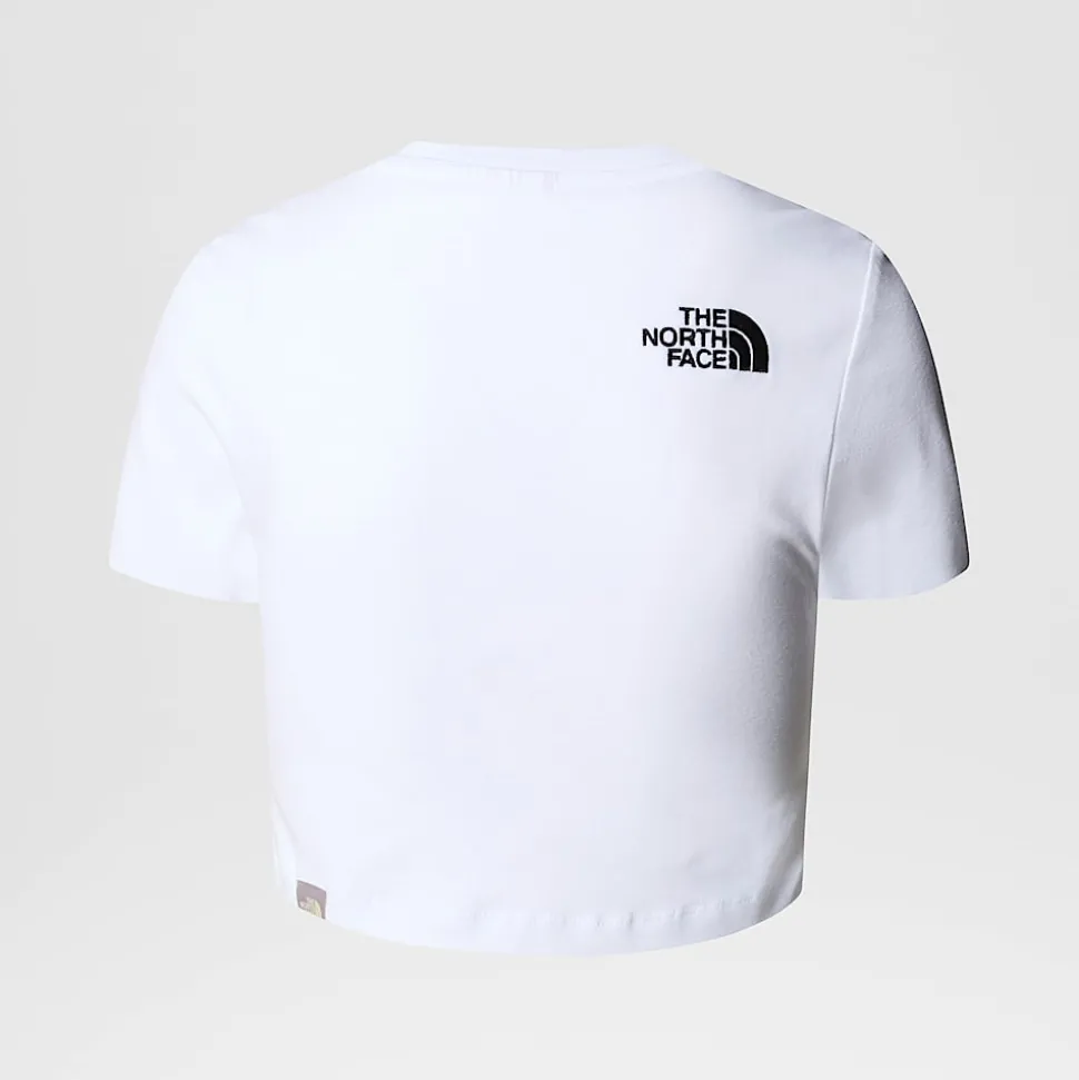 The North Face Damski T-shirt O Skróconym Kroju