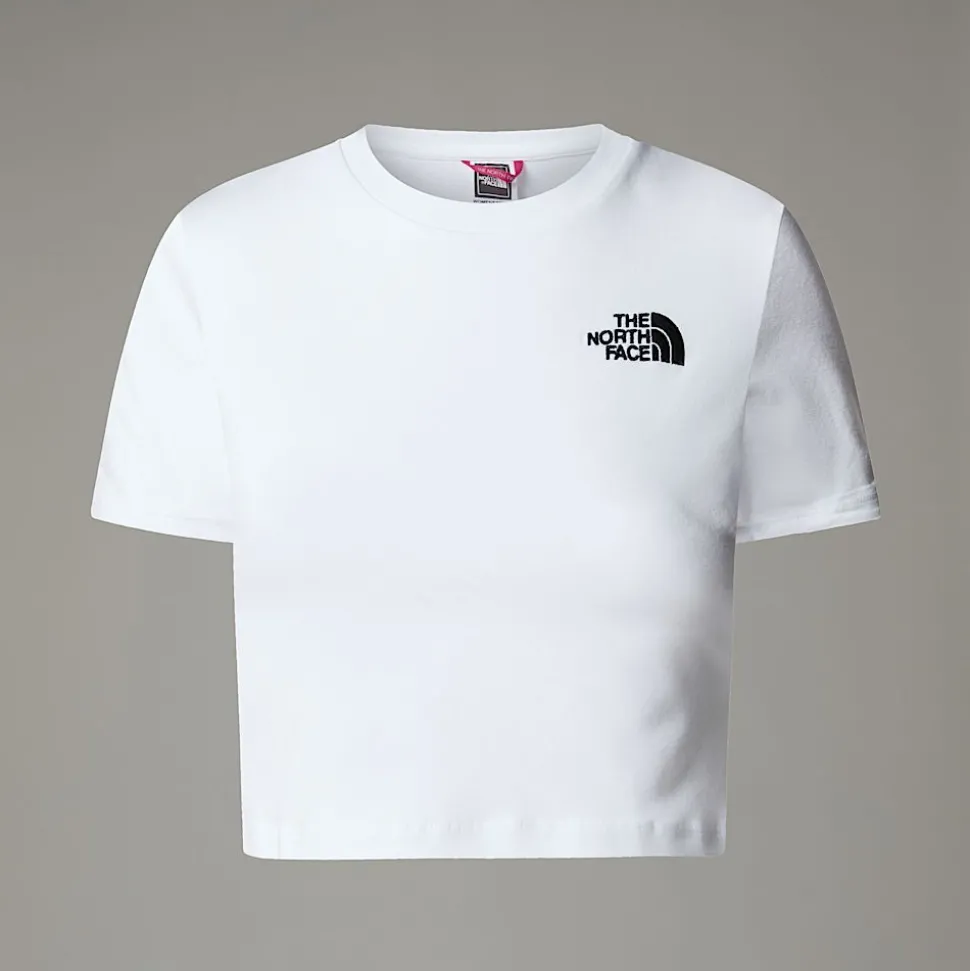 The North Face Damski T-shirt O Skróconym Kroju