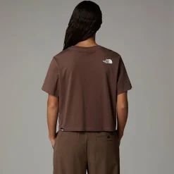 The North Face Damski T-shirt O Skróconym Kroju Simple Dome