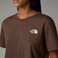 The North Face Damski T-shirt O Skróconym Kroju Simple Dome