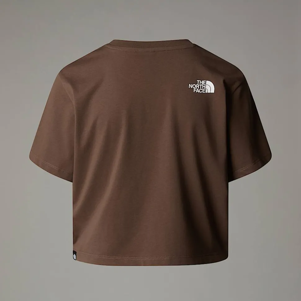 The North Face Damski T-shirt O Skróconym Kroju Simple Dome