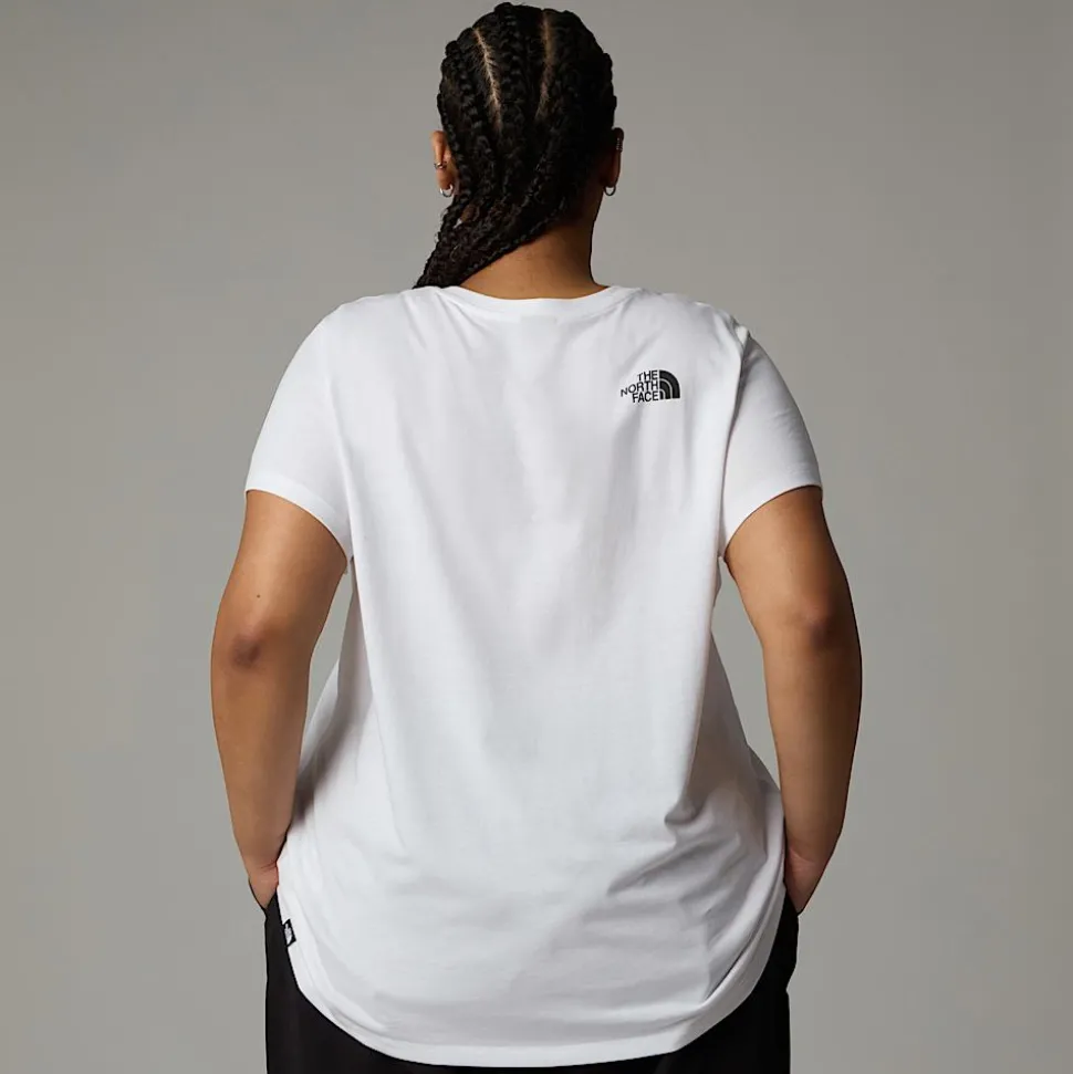The North Face Damski T-shirt Simple Dome Plus Size