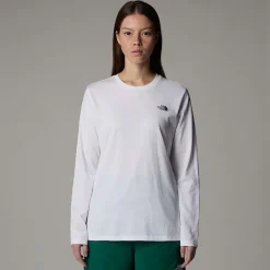 The North Face Damski T-shirt Z Długim Rękawem Simple Dome
