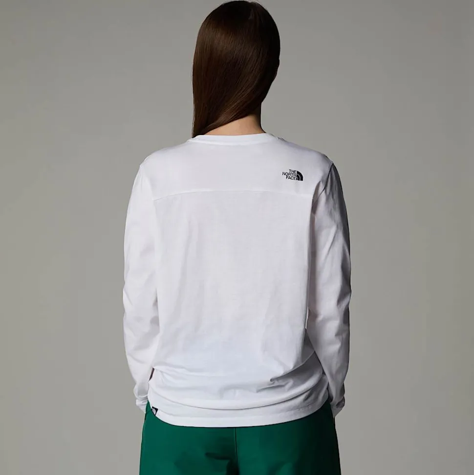 The North Face Damski T-shirt Z Długim Rękawem Simple Dome