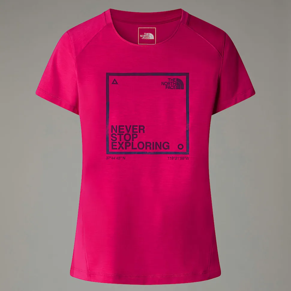 The North Face Damski T-shirt Z Grafiką Lightning