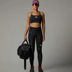 The North Face Damskie Legginsy 7/8 Z Wysokim Stanem I Nadrukiem Flex