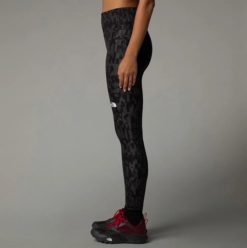 The North Face Damskie Legginsy 7/8 Z Wysokim Stanem I Nadrukiem Flex