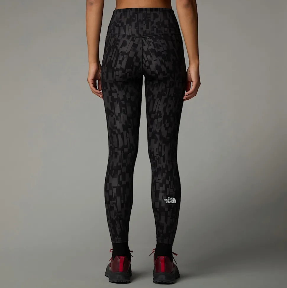 The North Face Damskie Legginsy 7/8 Z Wysokim Stanem I Nadrukiem Flex