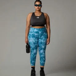 The North Face Damskie Legginsy 7/8 Z Wysokim Stanem I Nadrukiem Flex Plus Size