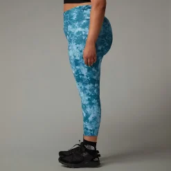 The North Face Damskie Legginsy 7/8 Z Wysokim Stanem I Nadrukiem Flex Plus Size