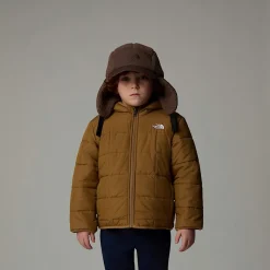 Dzieci The North Face Dziecięca Dwustronna Kurtka Z Kapturem I Zamkiem Na Całej Długości Shasta
