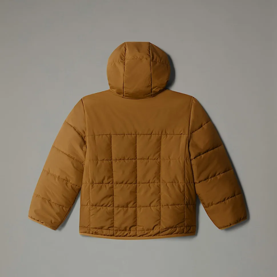 Dzieci The North Face Dziecięca Dwustronna Kurtka Z Kapturem I Zamkiem Na Całej Długości Shasta