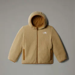 Dzieci The North Face Dziecięca Dwustronna Kurtka Z Kapturem I Zamkiem Na Całej Długości Shasta