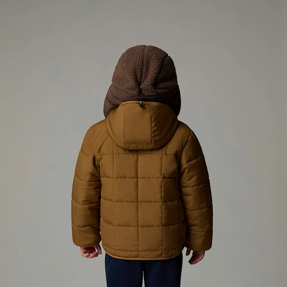 Dzieci The North Face Dziecięca Dwustronna Kurtka Z Kapturem I Zamkiem Na Całej Długości Shasta