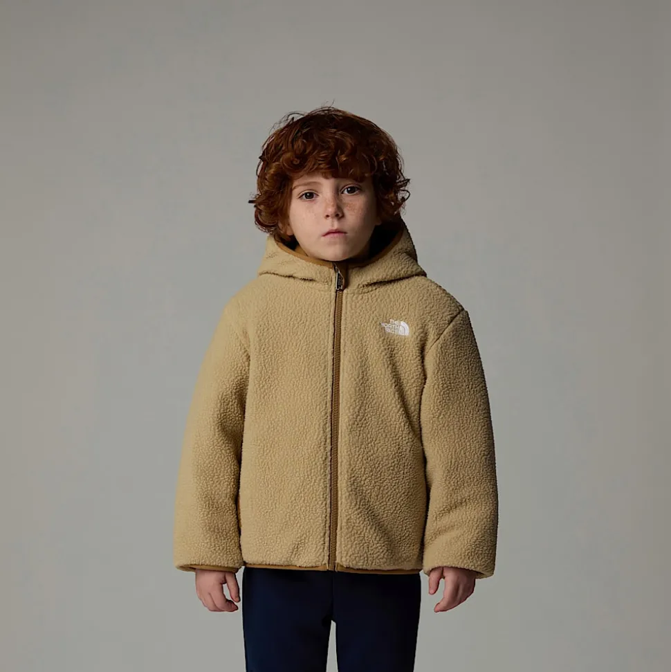 Dzieci The North Face Dziecięca Dwustronna Kurtka Z Kapturem I Zamkiem Na Całej Długości Shasta