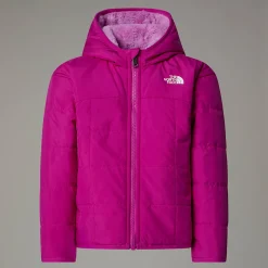 Dzieci The North Face Dziecięca Dwustronna Kurtka Z Kapturem I Zamkiem Na Całej Długości Shasta
