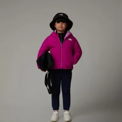 Dzieci The North Face Dziecięca Dwustronna Kurtka Z Kapturem I Zamkiem Na Całej Długości Shasta