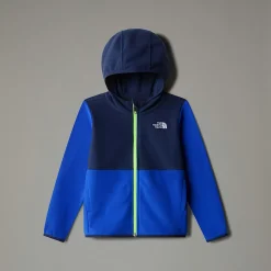 Dzieci The North Face Dziecięca Kurtka Polarowa Z Kapturem I Zamkiem Na Całej Długości Glacier