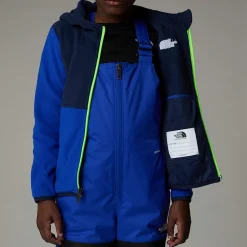 Dzieci The North Face Dziecięca Kurtka Polarowa Z Kapturem I Zamkiem Na Całej Długości Glacier