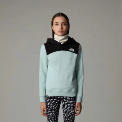 Dzieci The North Face Dziewczęca Bluza Z Kapturem I Logo Na Plecach Relaxed