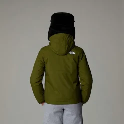 Dzieci The North Face Dziewczęca Ciepła Kurtka Przeciwdeszczowa Antora