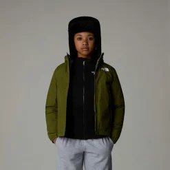 Dzieci The North Face Dziewczęca Ciepła Kurtka Przeciwdeszczowa Antora