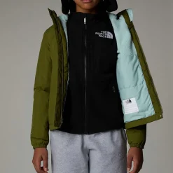 Dzieci The North Face Dziewczęca Ciepła Kurtka Przeciwdeszczowa Antora
