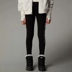 Dzieci The North Face Dziewczęce Legginsy Z Pionową Grafiką