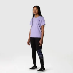 Dzieci The North Face Dziewczęcy Luźny T-shirt Z Grafiką