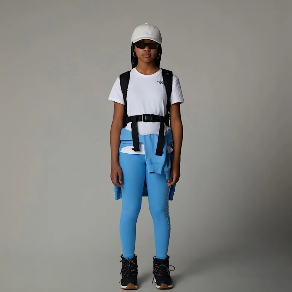 Dzieci The North Face Dziewczęcy Luźny T-shirt Z Pionową Grafiką
