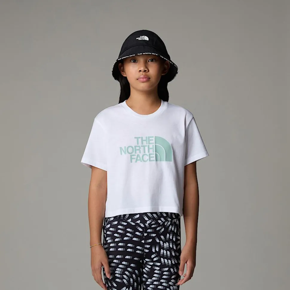 Dzieci The North Face Dziewczęcy T-shirt O Skróconym Kroju Easy