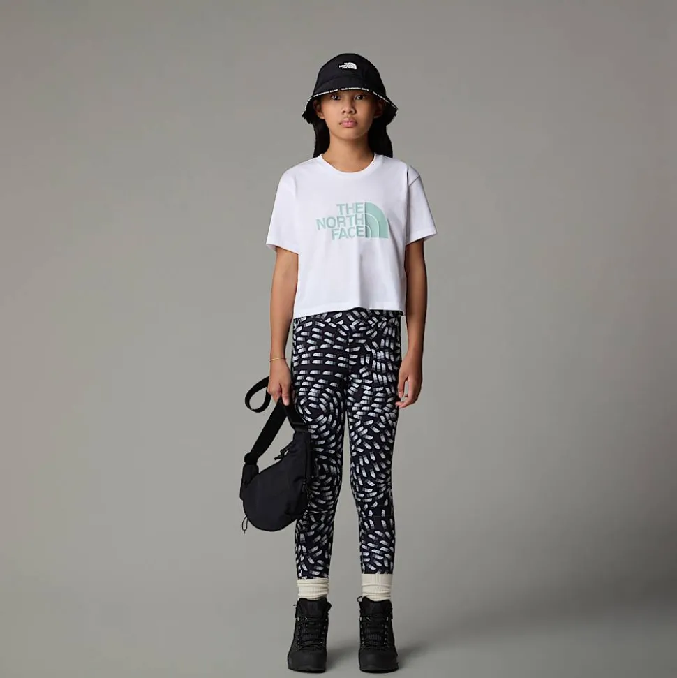 Dzieci The North Face Dziewczęcy T-shirt O Skróconym Kroju Easy