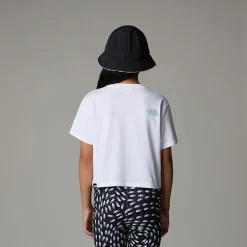 Dzieci The North Face Dziewczęcy T-shirt O Skróconym Kroju Easy