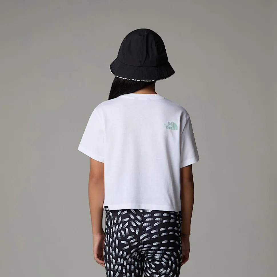 Dzieci The North Face Dziewczęcy T-shirt O Skróconym Kroju Easy
