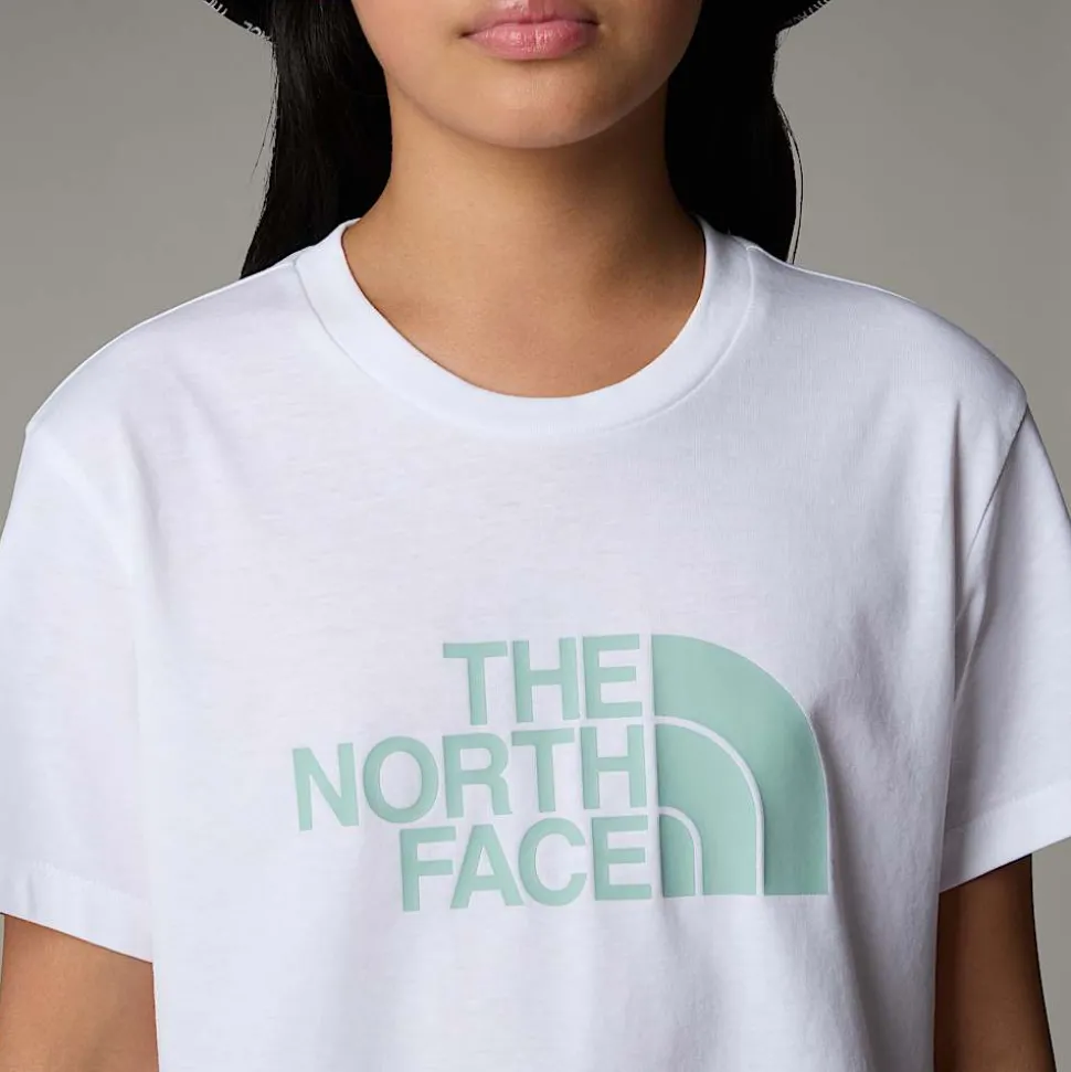 Dzieci The North Face Dziewczęcy T-shirt O Skróconym Kroju Easy