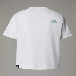 Dzieci The North Face Dziewczęcy T-shirt O Skróconym Kroju Easy