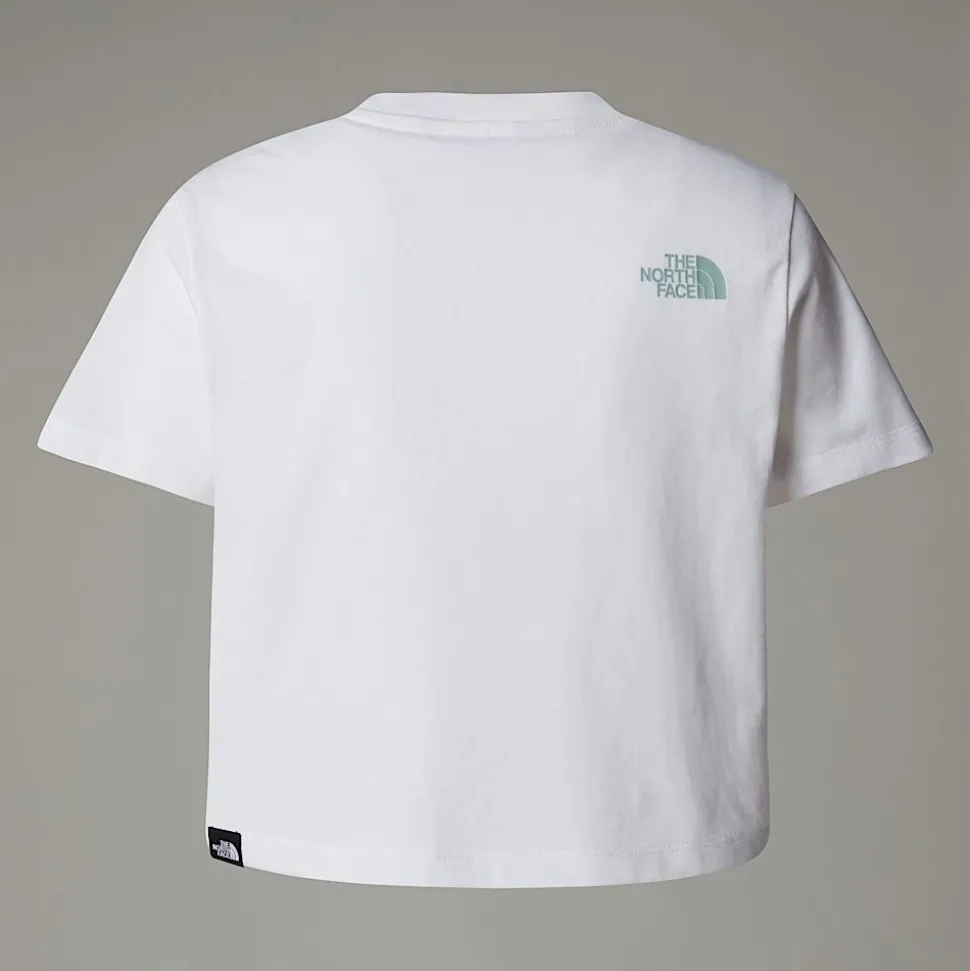 Dzieci The North Face Dziewczęcy T-shirt O Skróconym Kroju Easy