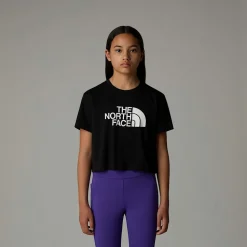 Dzieci The North Face Dziewczęcy T-shirt O Skróconym Kroju Easy
