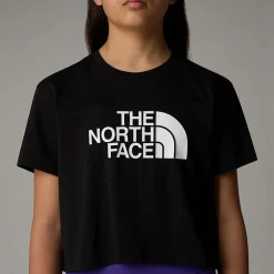 Dzieci The North Face Dziewczęcy T-shirt O Skróconym Kroju Easy