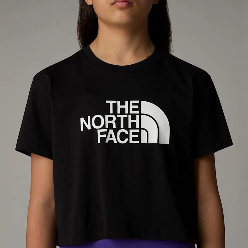 Dzieci The North Face Dziewczęcy T-shirt O Skróconym Kroju Easy