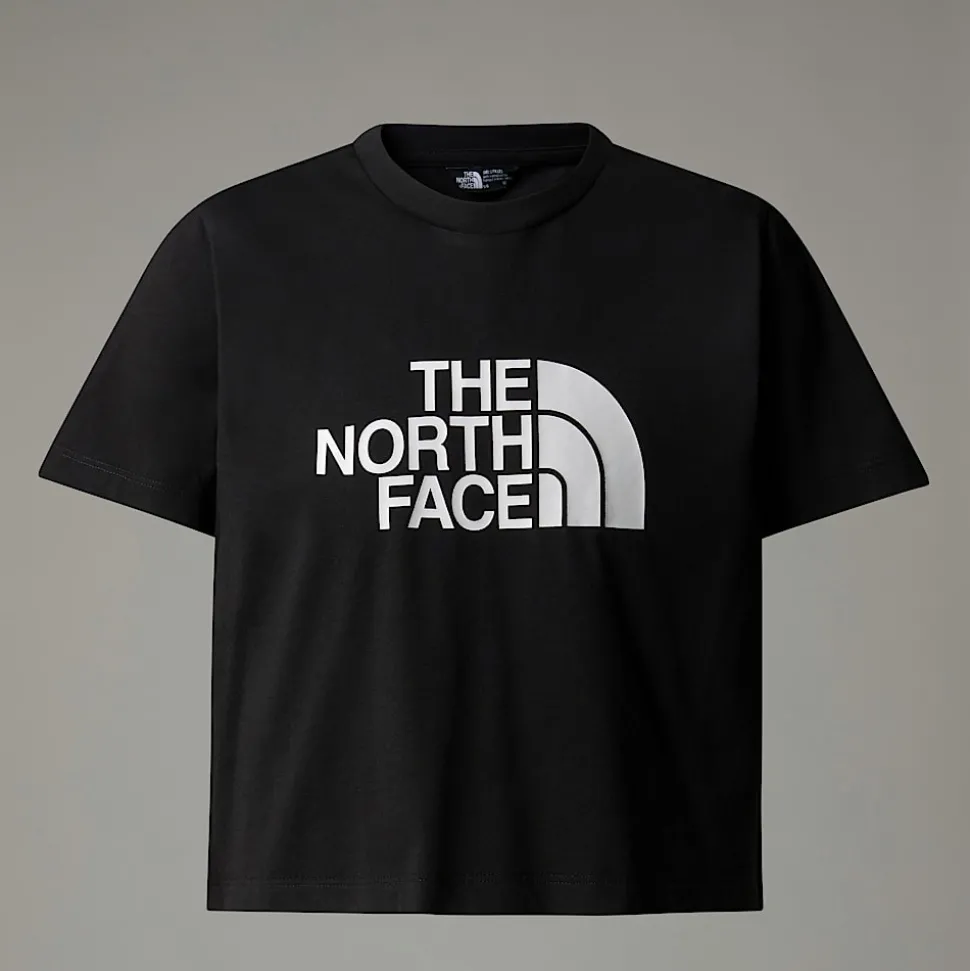 Dzieci The North Face Dziewczęcy T-shirt O Skróconym Kroju Easy