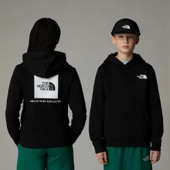 Dzieci The North Face Młodzieżowa Bluza Z Kapturem Redbox