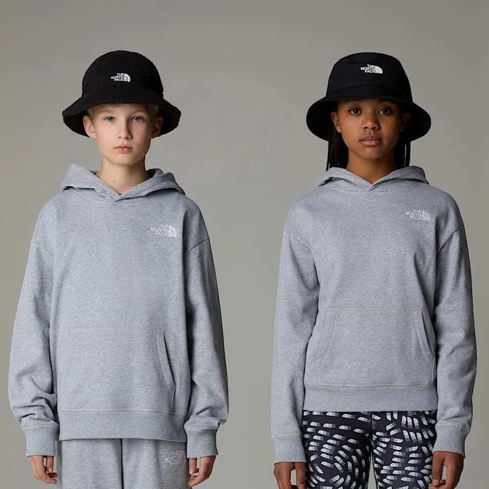 Dzieci The North Face Młodzieżowa Bluza Z Kapturem O Kroju Oversize Essential