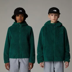 Dzieci The North Face Młodzieżowa Bluza Z Kapturem I Zamkiem Na Całej Długości Campshire