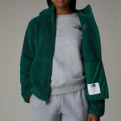 Dzieci The North Face Młodzieżowa Bluza Z Kapturem I Zamkiem Na Całej Długości Campshire